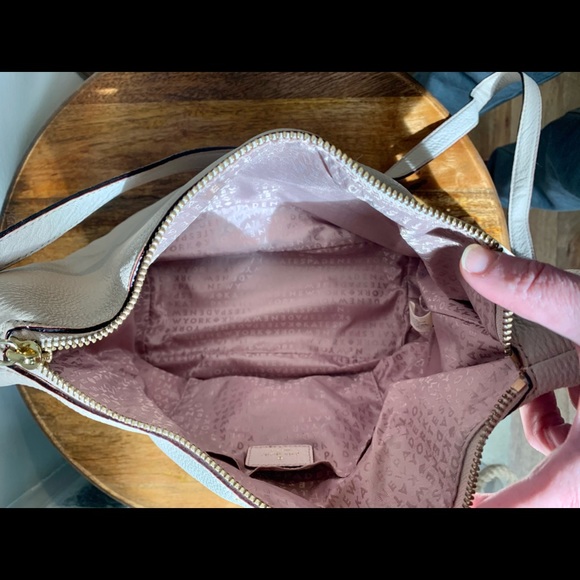 Kate Spade Pebble Leather Purse Ivory/Cream - Picture 4 of 5